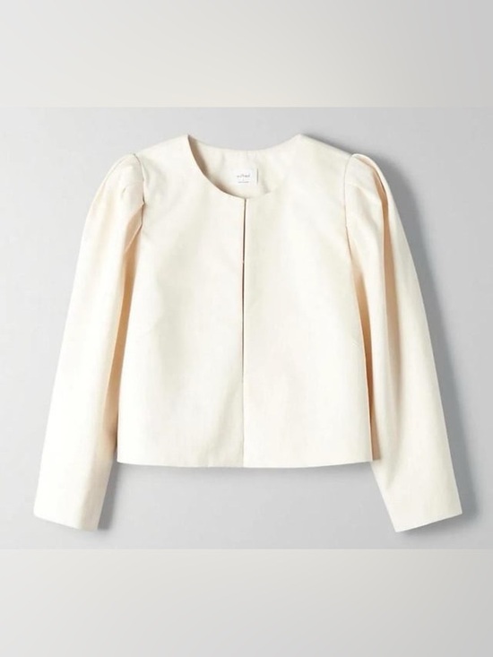 Jackets & Blazers - Wilfred Aritzia Caraway Cropped Blazer - Small